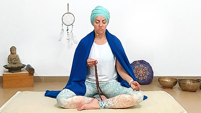 Meditación con mala